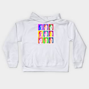 Warhol Frida Kahlo Pop Art Kids Hoodie